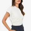 Forcast Pricilla Draped Top* T-Shirts & Tops|Work Tops