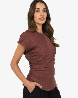 Forcast Pricilla Draped Top* T-Shirts & Tops|Work Tops