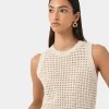 Forcast Quinta Open Knit Top* T-Shirts & Tops|Work Tops