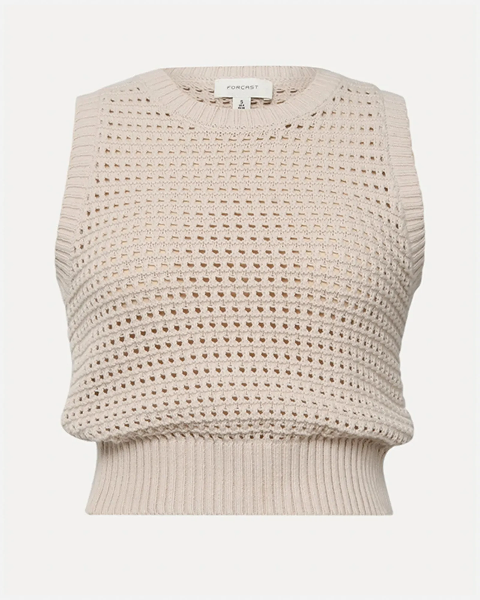 Forcast Quinta Open Knit Top* T-Shirts & Tops|Work Tops