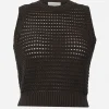 Forcast Quinta Open Knit Top* T-Shirts & Tops|Work Tops