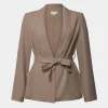 Forcast Rain Belted Blazer* Jackets & Blazers|Matching Sets