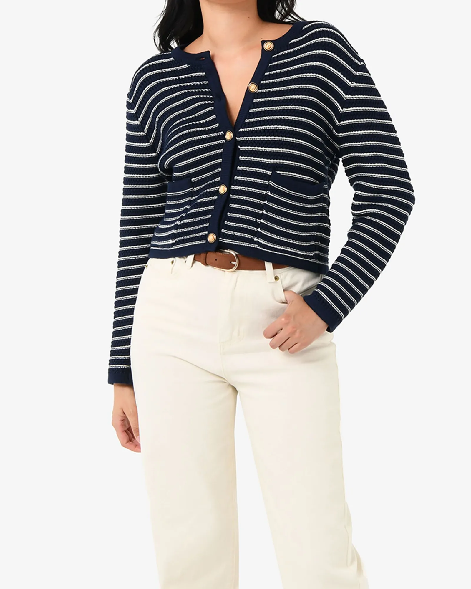 Forcast Rhiannon Leather Belt* Belts