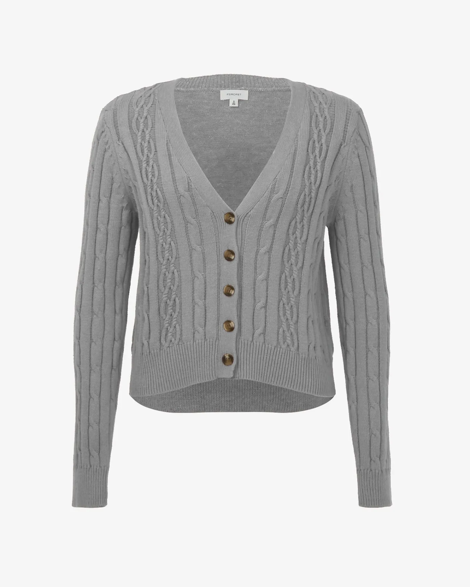 Forcast Rhodes Cable Knit Cardigan* Long Sleeve Tops|Work Tops
