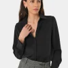 Forcast Robin Collared Blouse* Long Sleeve Tops|Shirts & Blouses