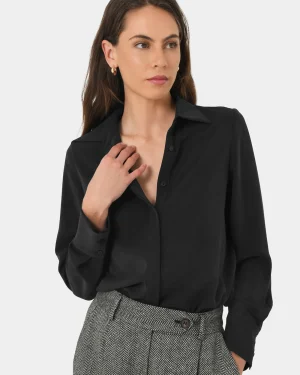 Forcast Robin Collared Blouse* Long Sleeve Tops|Shirts & Blouses