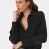Forcast Robin Collared Blouse* Long Sleeve Tops|Shirts & Blouses