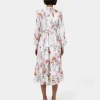 Forcast Rosy Floral Tiered Dress* Midi Dresses|Midi Dresses