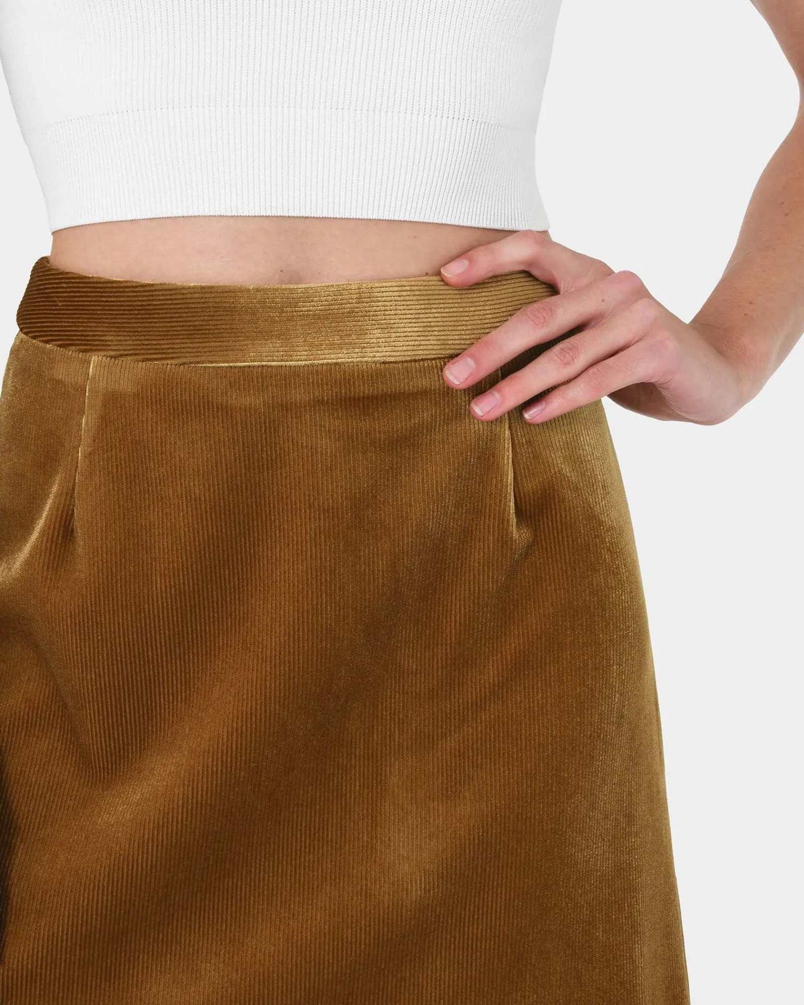 Forcast Rowan Mini Corduroy Skirt* Mini Skirts|Work Skirts