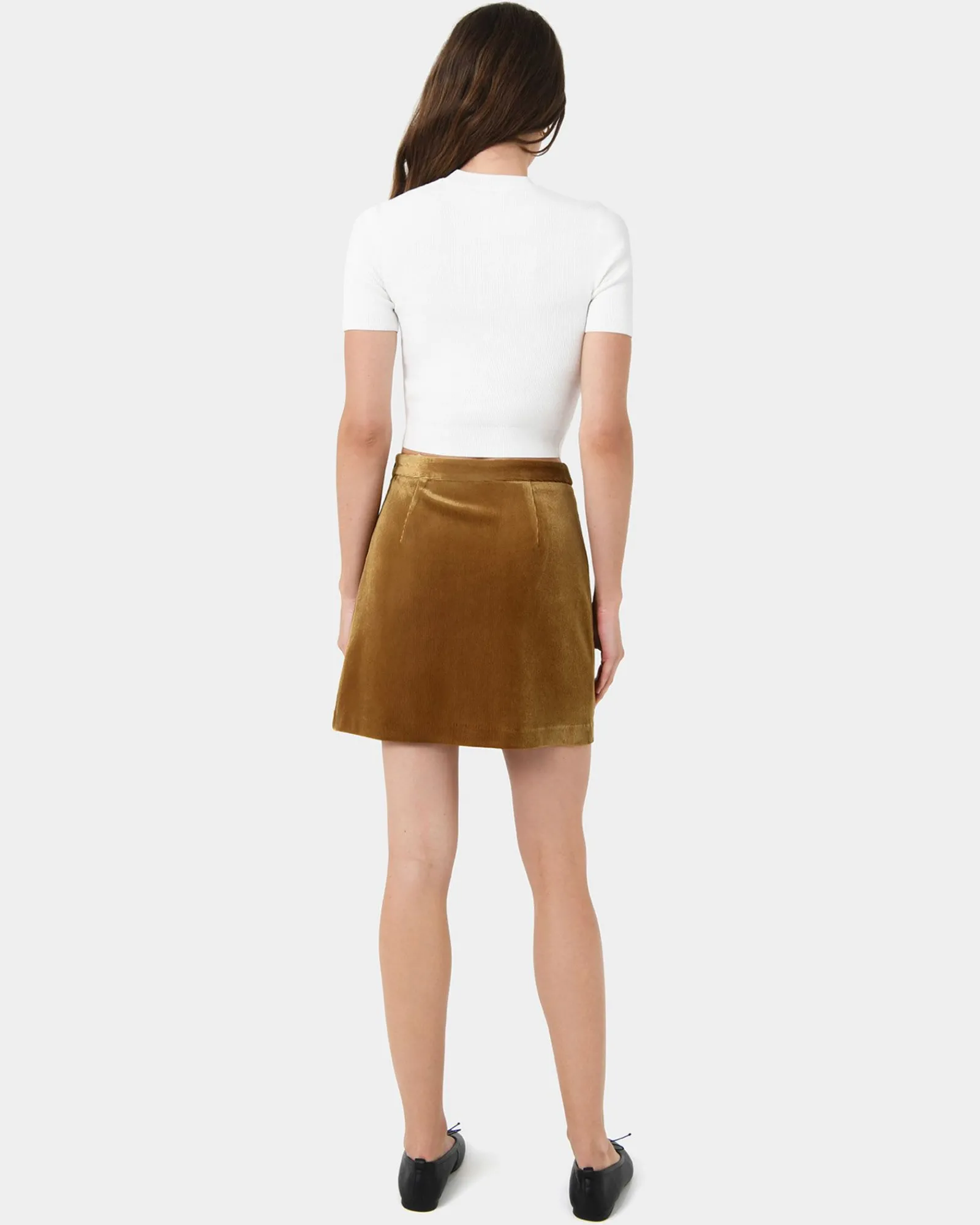 Forcast Rowan Mini Corduroy Skirt* Mini Skirts|Work Skirts