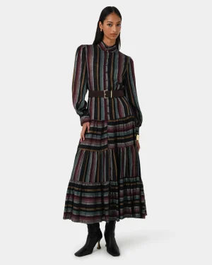 Forcast Roxana Linen Tiered Maxi Dress* Maxi Dresses|Maxi Dresses