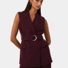 Forcast Rumy Double Breasted Vest* Work Tops|Vests & Waistcoats