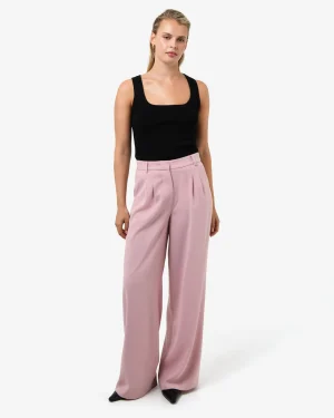 Forcast Rumy Wide Leg Tailored Pants* High-Waisted Pants|Wide-Leg Pants