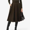 Forcast Ryan Pleated Midi Skirt* Midi & Maxi Skirts|Work Skirts