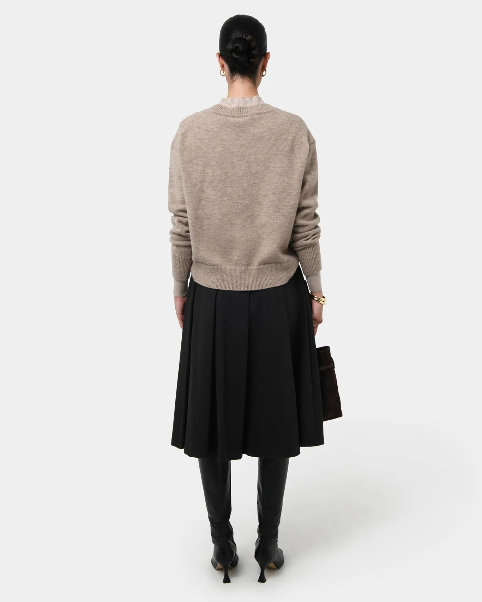 Forcast Ryan Pleated Midi Skirt* Midi & Maxi Skirts|Work Skirts