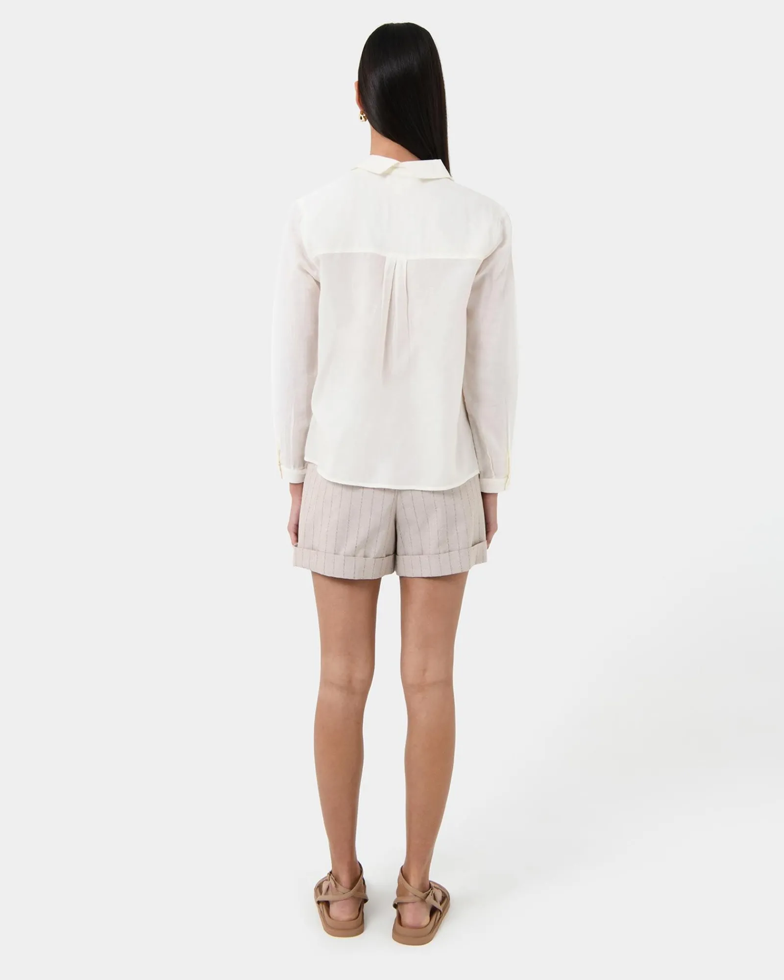 Forcast Rylie Shirt* Long Sleeve Tops|Shirts & Blouses