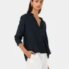 Forcast Rylie Shirt* Long Sleeve Tops|Shirts & Blouses