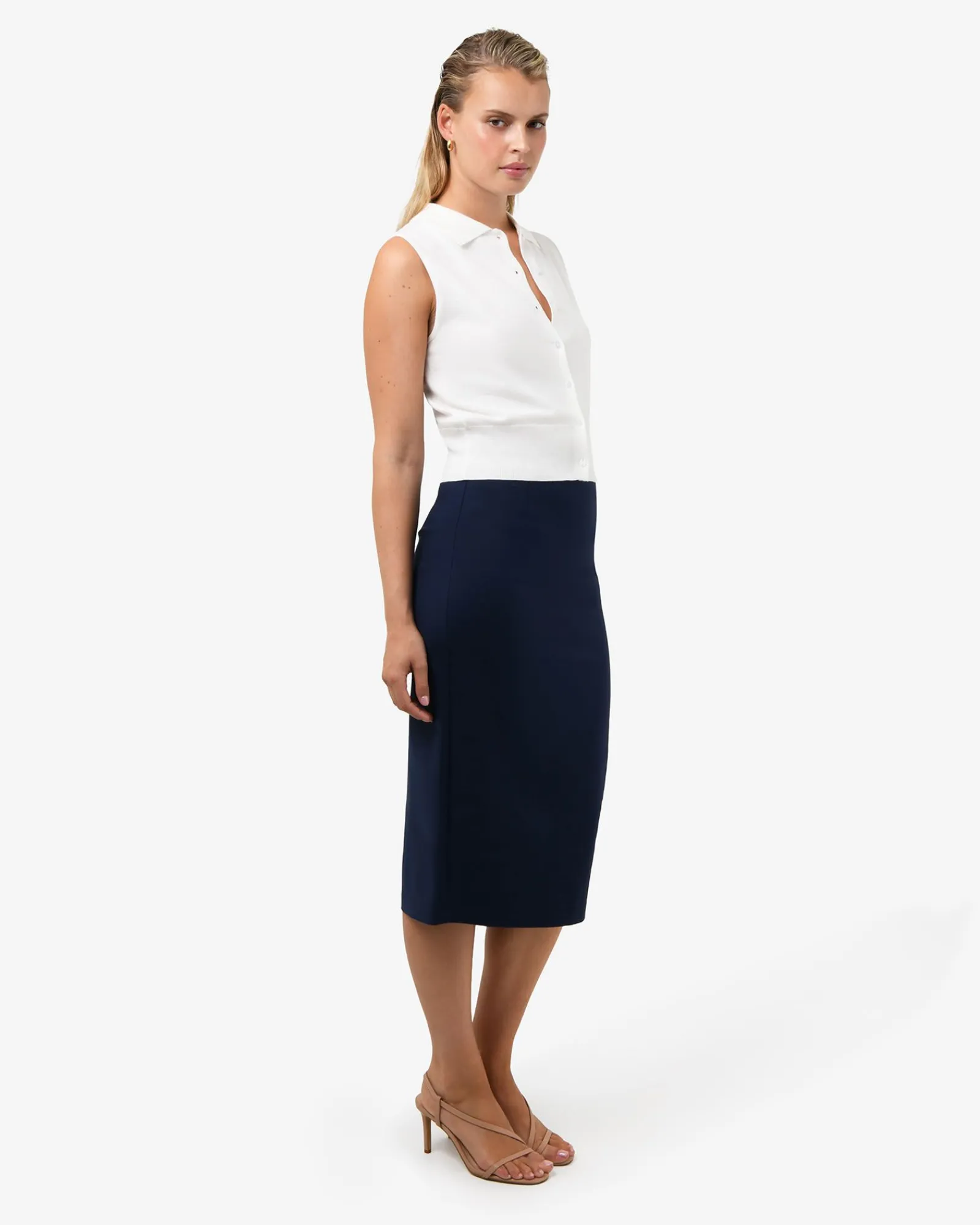 Forcast Safira Midi Pencil Skirt* Midi & Maxi Skirts|Work Skirts