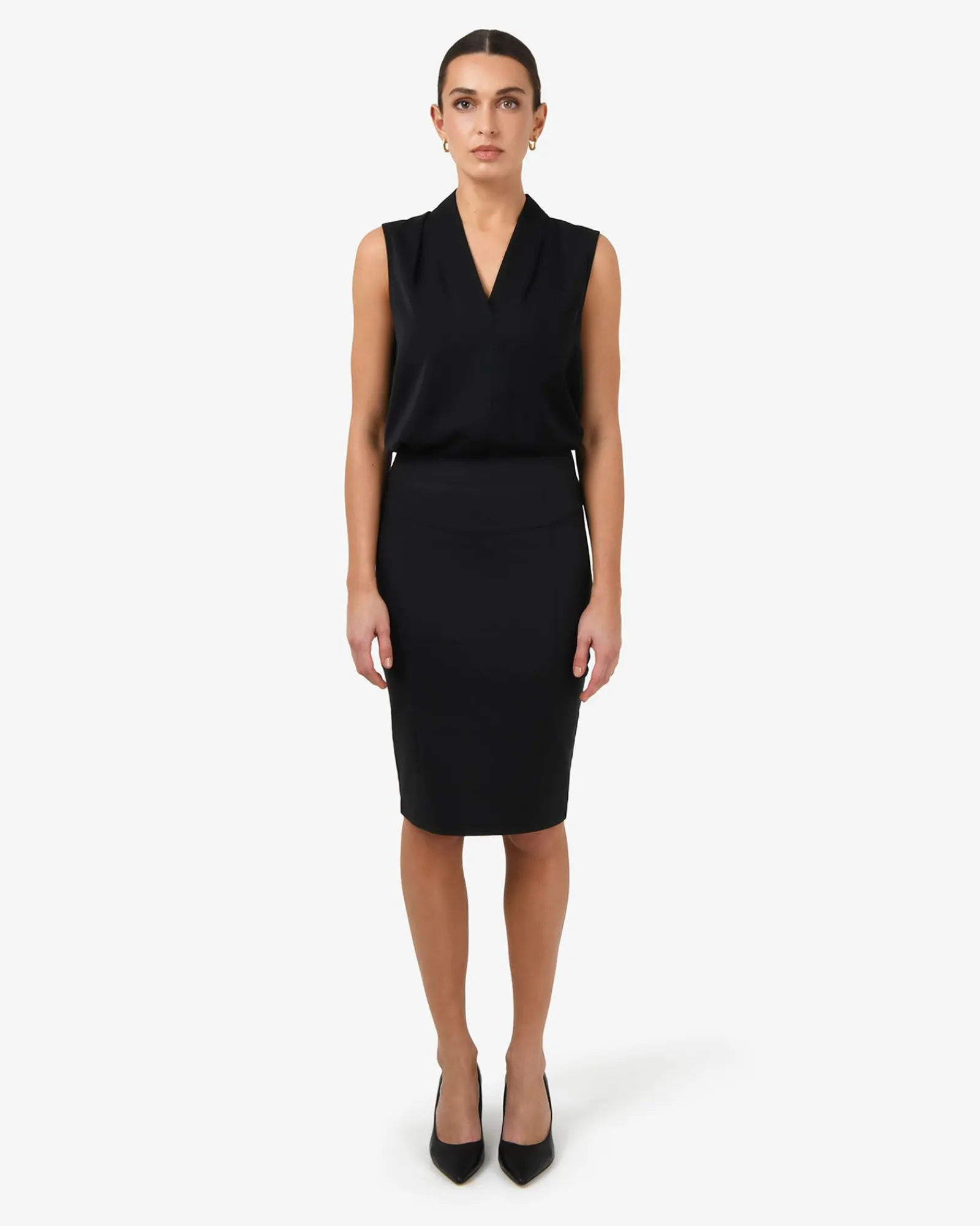 Forcast Safira Pencil Skirt* Work Skirts|Matching Sets