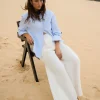 Forcast Sam Linen Relaxed Shirt* Long Sleeve Tops|Shirts & Blouses