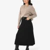 Forcast Sam Panel Denim Skirt* Conscious|Midi & Maxi Skirts