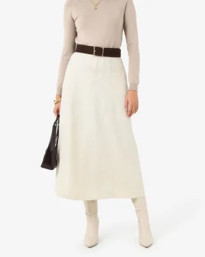 Forcast Sam Panel Denim Skirt* Conscious|Midi & Maxi Skirts