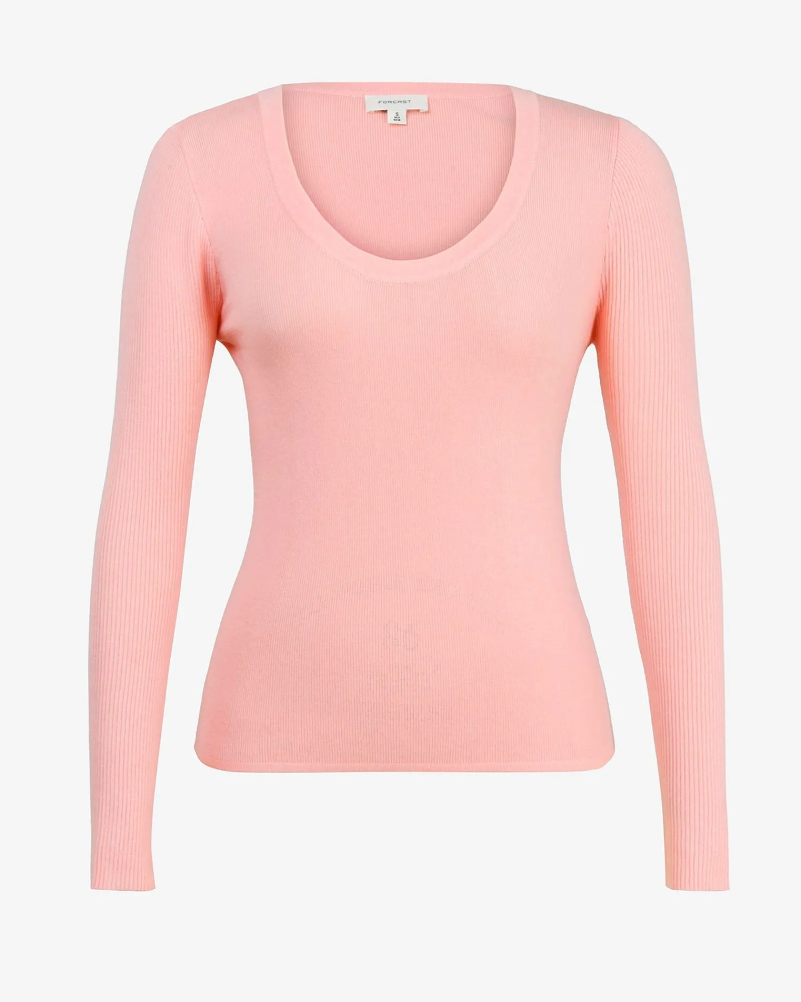 Forcast Samira Scoop Neck Knit* T-Shirts & Tops|Long Sleeve Tops