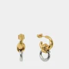 Forcast Samra Two Tone Earrings* Earrings