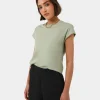 Forcast Sara Cotton Tee* T-Shirts & Tops|Work Tops