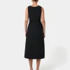 Forcast Serena Cowl Neck Dress* Midi Dresses|Midi Dresses