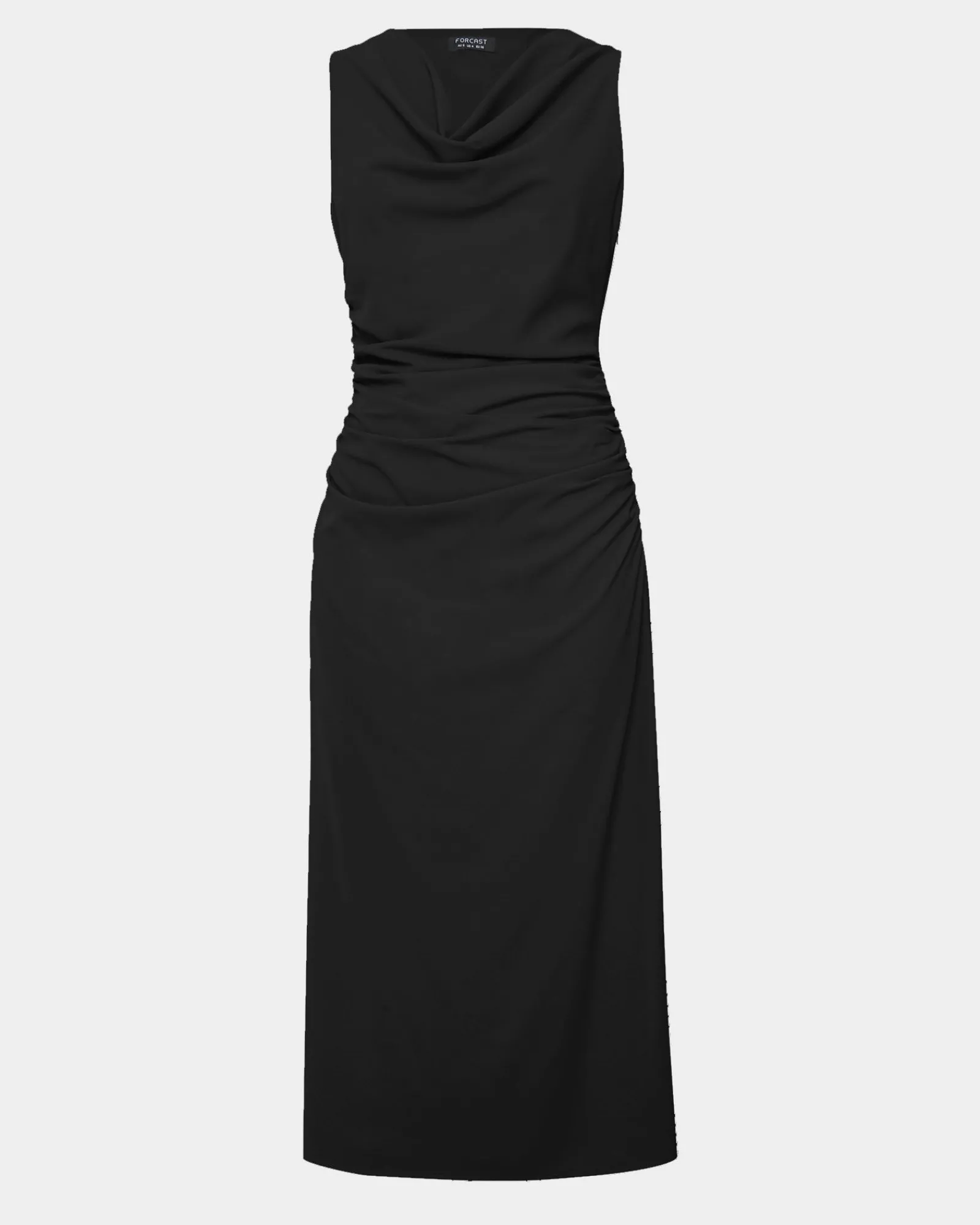 Forcast Serena Cowl Neck Dress* Midi Dresses|Midi Dresses