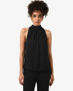 Forcast Shelby Draped Sleeveless Top* T-Shirts & Tops|Work Tops