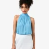 Forcast Shelby Draped Sleeveless Top* T-Shirts & Tops|Work Tops