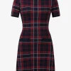 Forcast Siane Check Knit Dress* Mini Dresses|Mini Dresses