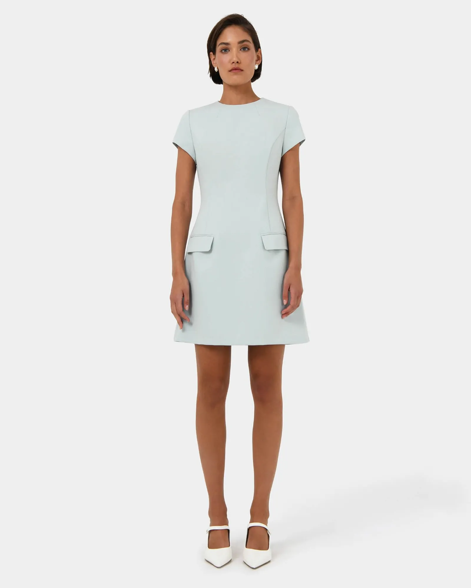 Forcast Sofia Panel Tailored Dress* Mini Dresses|Mini Dresses