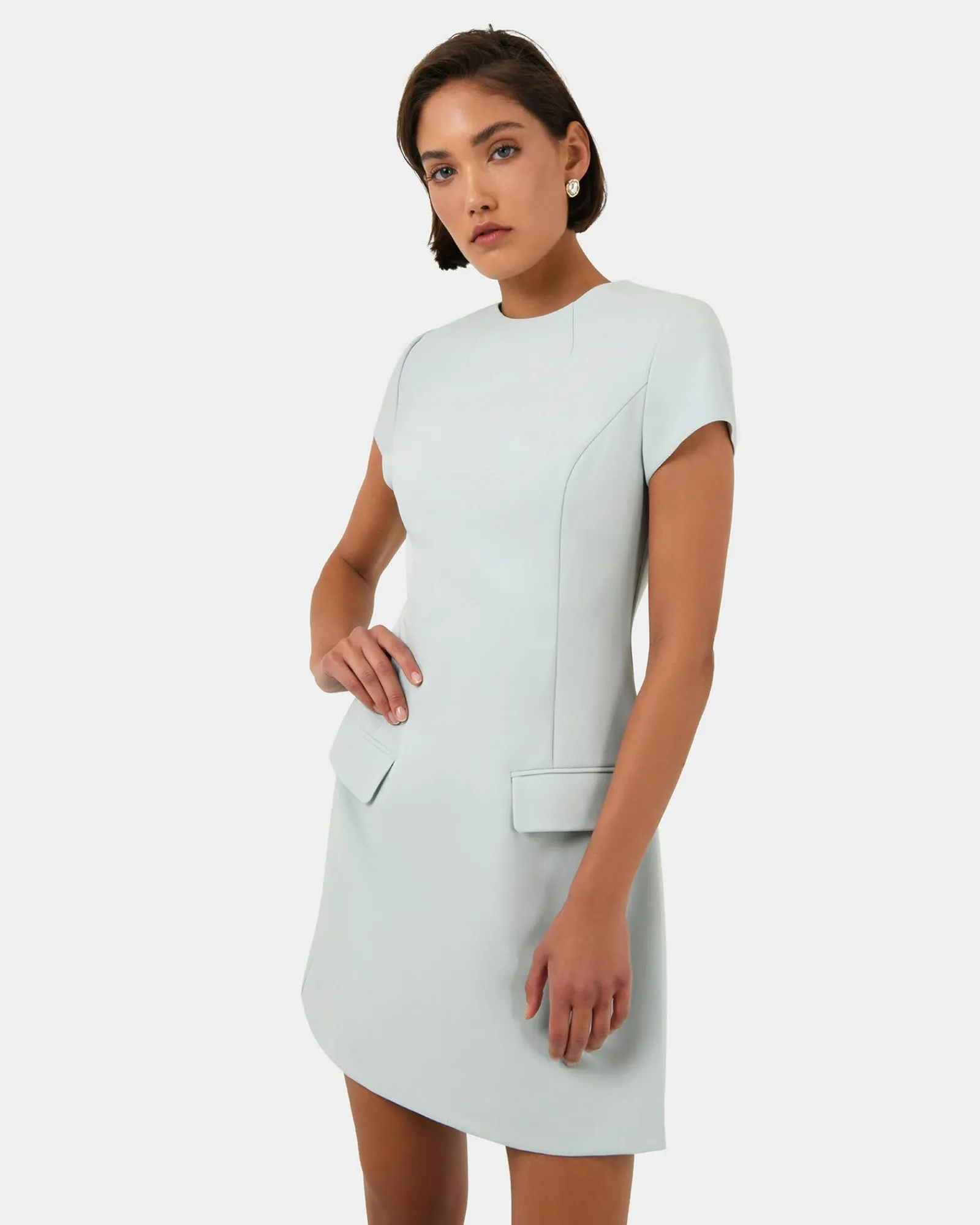 Forcast Sofia Panel Tailored Dress* Mini Dresses|Mini Dresses