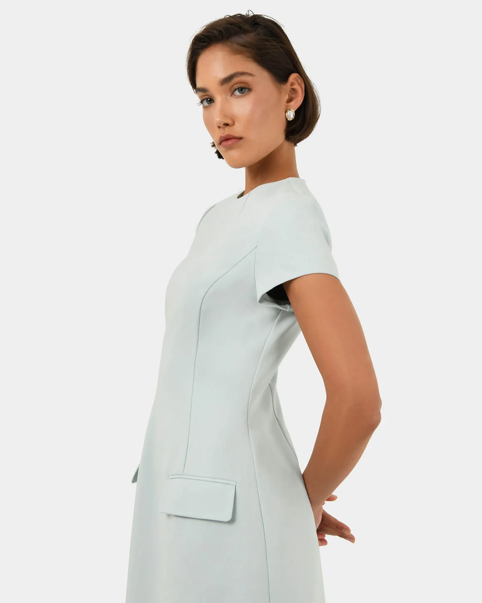 Forcast Sofia Panel Tailored Dress* Mini Dresses|Mini Dresses