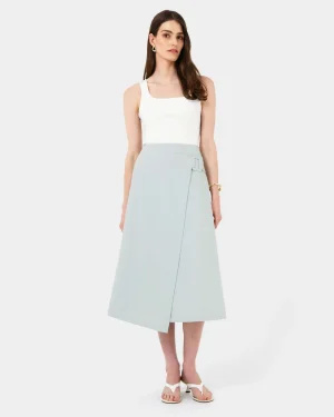 Forcast Sofia Wrap Midi Skirt* Midi & Maxi Skirts|Work Skirts