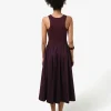 Forcast Soho Cotton & Knit Midi Dress* Conscious|Midi Dresses