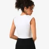 Forcast Soho Rounded Square Neck Top* T-Shirts & Tops|Work Tops
