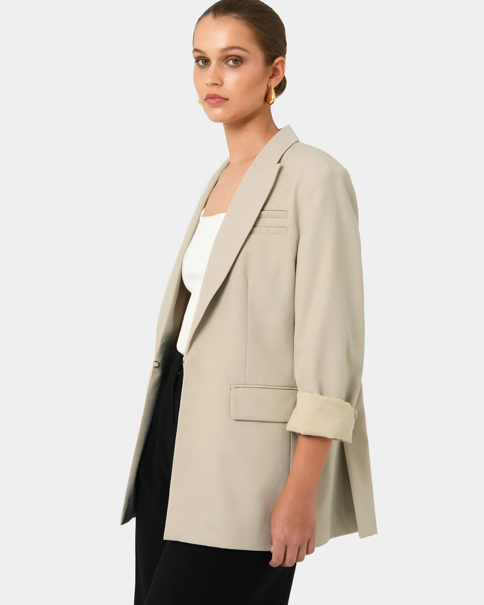 Forcast Sonique Tailored Blazer* Jackets & Blazers|Matching Sets