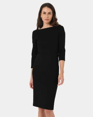 Forcast Sutton Ponte Dress* Midi Dresses|Midi Dresses