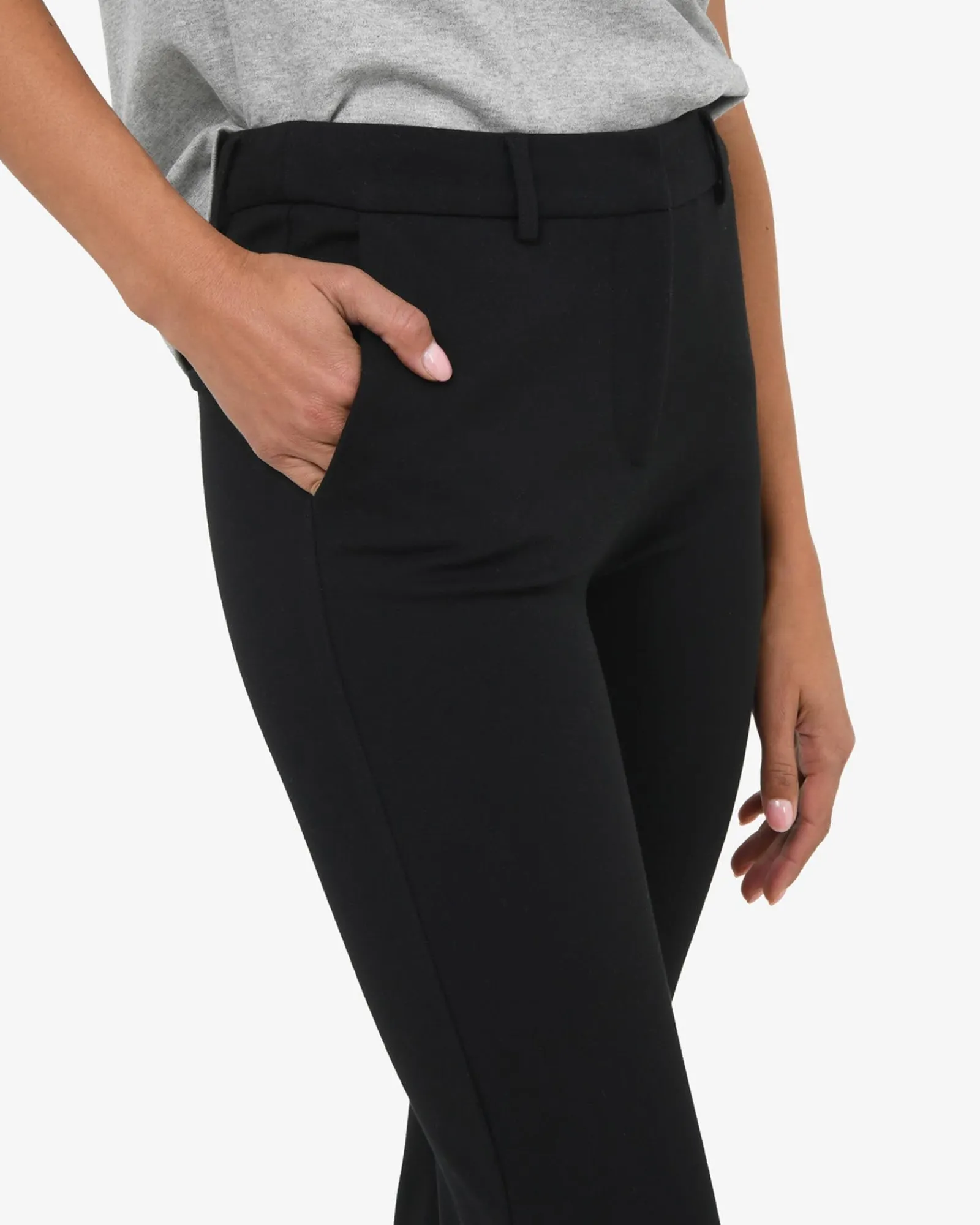 Forcast Sutton Slim Pant* Cropped Pants|High-Waisted Pants