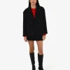Forcast Tamara Cropped Peacoat* Coats|Work Jackets