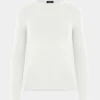 Forcast Tania Crew Neck Knit* Long Sleeve Tops|Work Tops