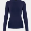 Forcast Tania Crew Neck Knit* Long Sleeve Tops|Work Tops