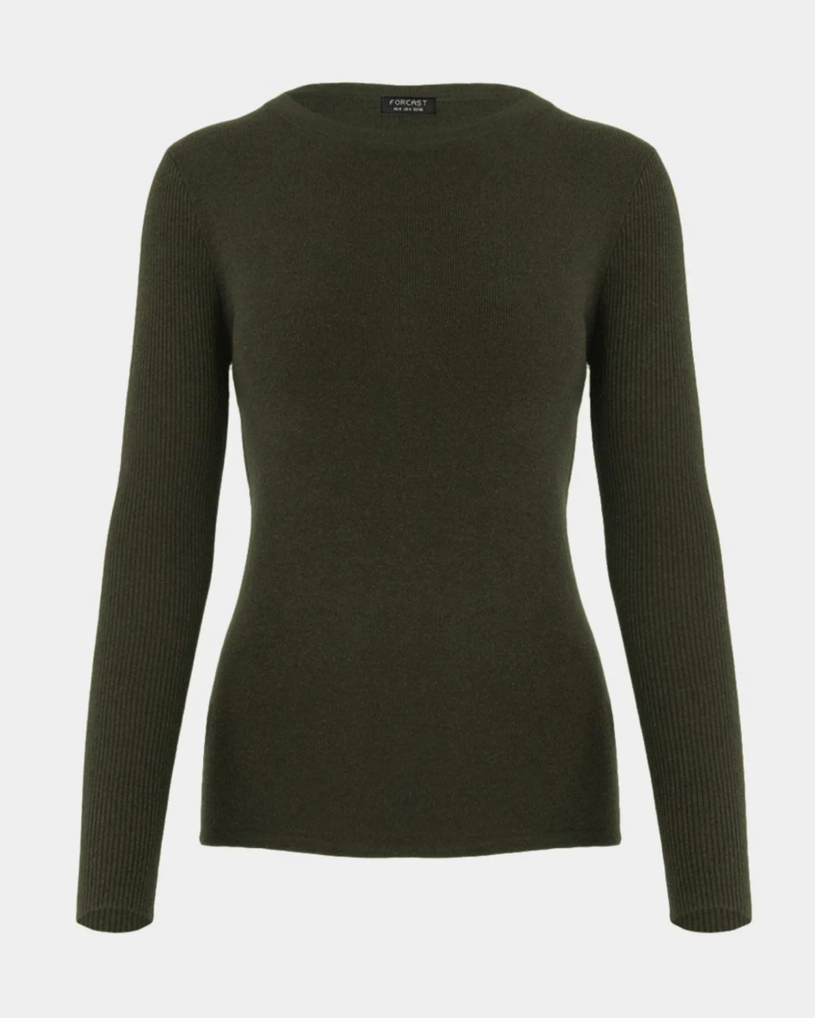 Forcast Tania Crew Neck Knit* Long Sleeve Tops|Work Tops