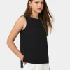 Forcast Tess Round Neck Top* T-Shirts & Tops|Work Tops