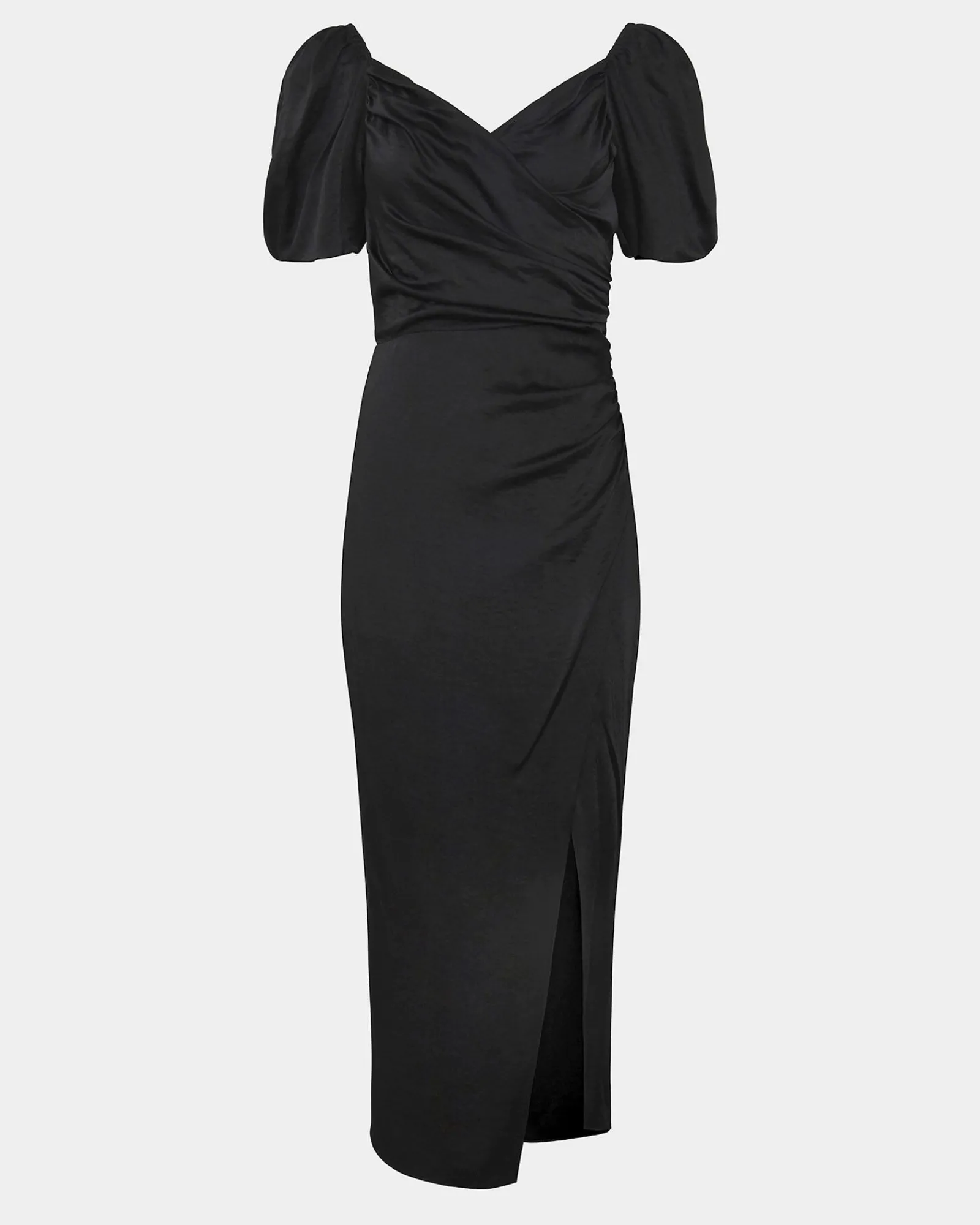 Forcast Trixie Front Crossover Dress* Midi Dresses|Midi Dresses