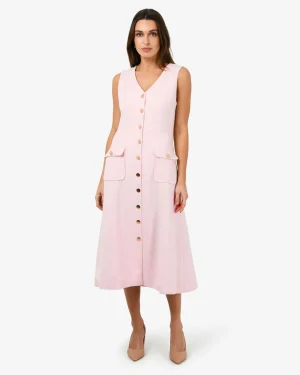 Forcast Valena Tweed Midi Dress* Midi Dresses|Midi Dresses